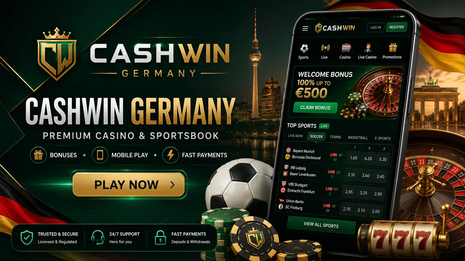 CashWin bewertung Deutschland